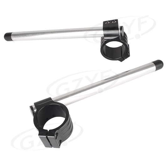 ya 2 6.30 For 33MM Fork Tube 22mm 7/8 Motorcycle Clips On Handle Bar w/Adjustable Clamps