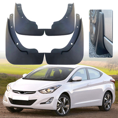 ya 5 8.7 Car Mudguard Mud Flaps Splash Guards Fender for for Hyundai for Elantra Sedan 2011-2016