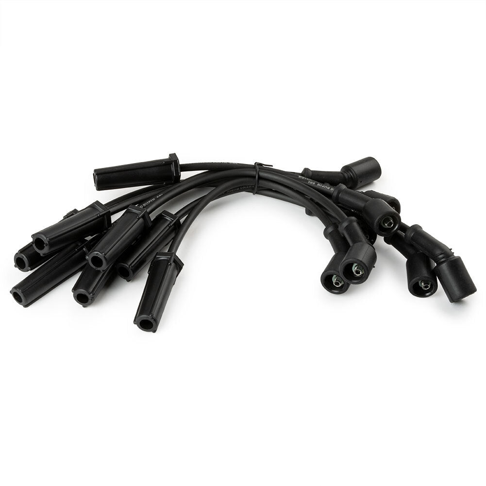 ya 5 8.7 Spark Plug Wire w/ Heat Shield for Chevy for GMC 1999-2006 LS1 VORTEC 4.8L 5.3L 6.0L