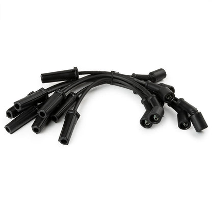 ya 5 8.7 Spark Plug Wire w/ Heat Shield for Chevy for GMC 1999-2006 LS1 VORTEC 4.8L 5.3L 6.0L
