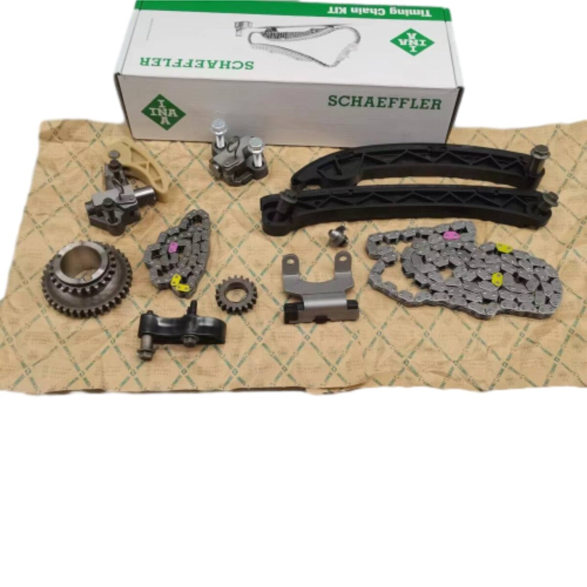 ya 9 6.5.2 Timing Chain Kit 11 Pieces for 2.0 2.5 Equinox Acadia for Canyon Lacrosse Terrain ATS
