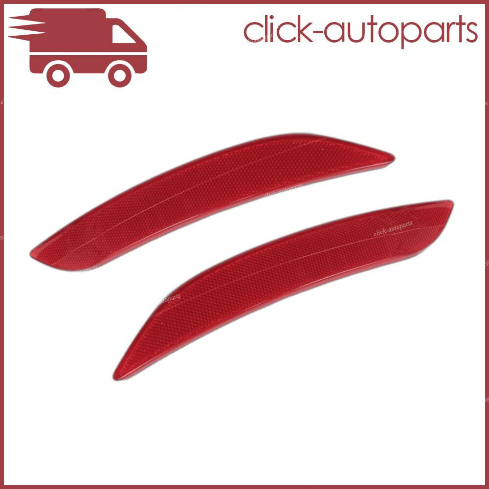 ya 27 6.18.2 2pcs for BMW Z4 Series E89 2008-2016 Red Rear Bumper Reflector Right+Left