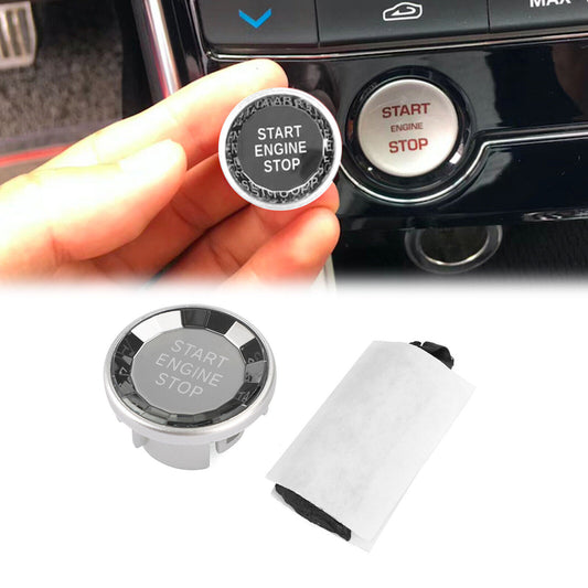 ya 1 8.5.1 Engine Start Stop Button Emblem Sticker Badge Fits for Jaguar XJ XE XF F-Pace SIL CA