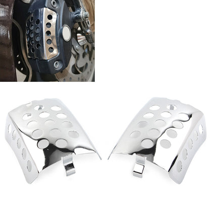 ya 5 8.7 Silver Caliper Screen Insert Guard Cover Fit for Harley CVO Road Electra Gl