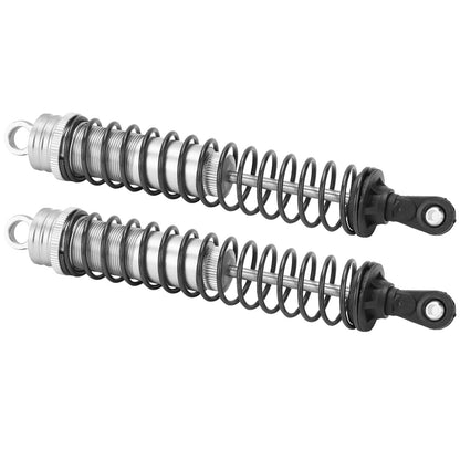 ya 17 Silver 2Pcs RC 144mm Oil Filled Adjustable Damper For HSP /