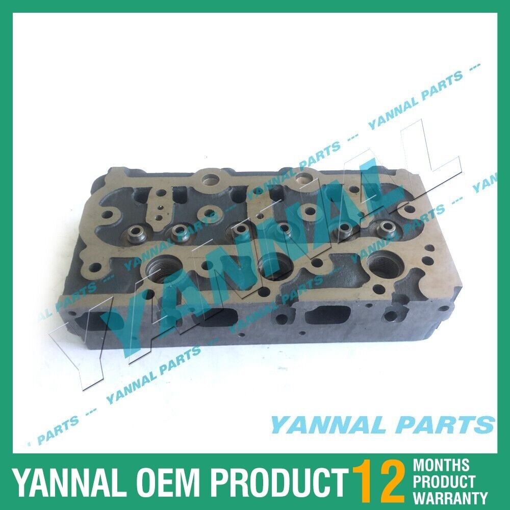ya 27 7.2 new naked cylinder head for Kubota D750 engine tractors B5200D, B5200E, B7100