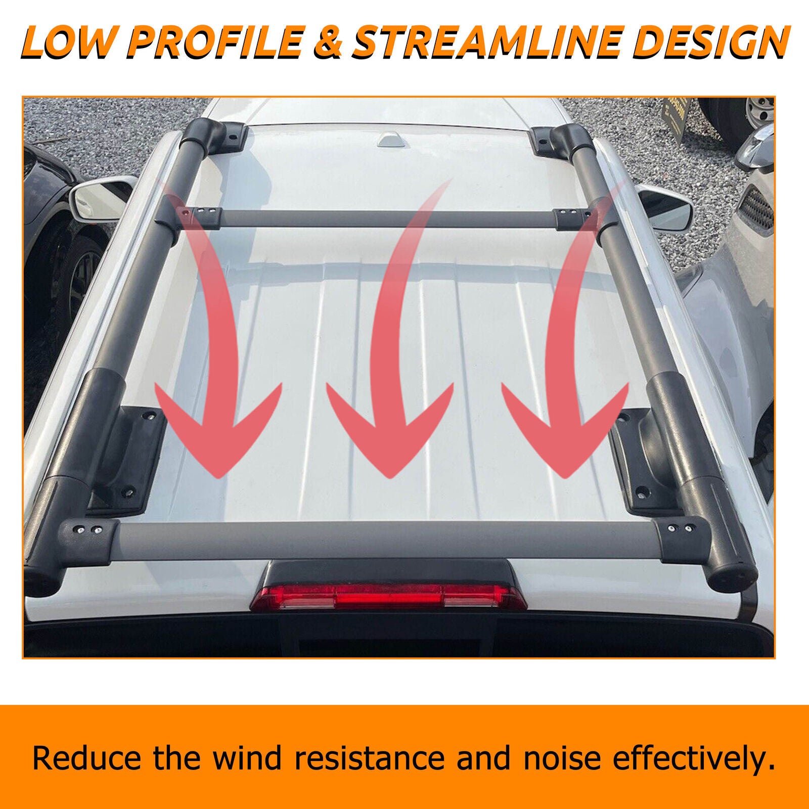 ya 5 8.7 for Nissan Frontier 2005-2022 4Door Roof Rack Rail Luggage Carrier 165LBS