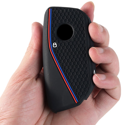 ya 5 8.7 Buttons Key Ring Case for BMW X7 Ix Xm X6 X4M 2023 2024 Cover Shell Protector