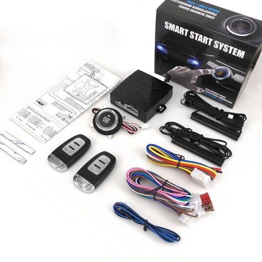 ya 8 5.27 Car conversion button start PKE keyless alarm remote start preheating cooling