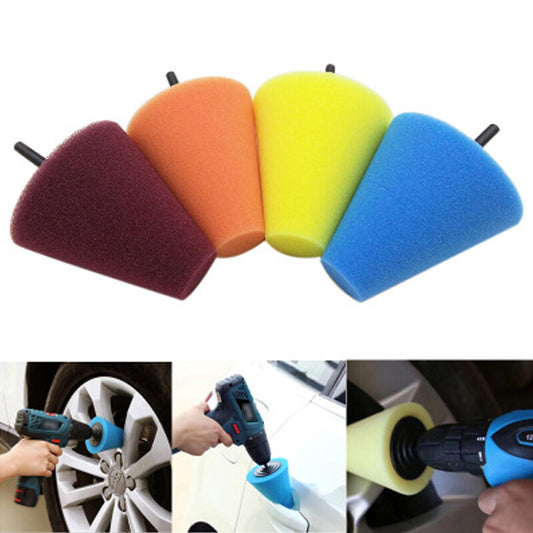 ya 12 5.22.2 Car Buffer Polisher Kit Suitable for Drill Sponge Ball Car Wheel Hub Care 