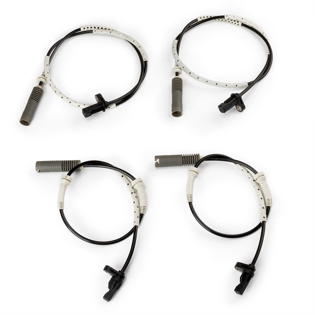4Pcs Front Rear Left & Right ABS Wheel Speed Sensor for BMW 128i 325i 323i 328i