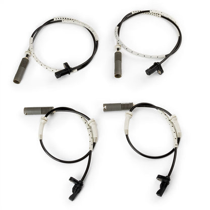 4Pcs Front Rear Left & Right ABS Wheel Speed Sensor for BMW 128i 325i 323i 328i