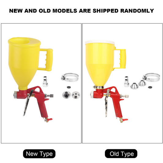 ya 26 3L 1/4in Plastic Hopper Air Spray Wall Painting Sprayer Home Decoration