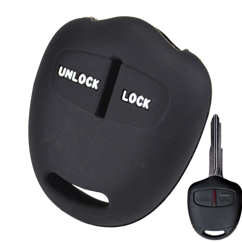 ya 5 8.7 Car Silicone Key Cover / Fob Case for Mitsubishi Lancer for Outlander