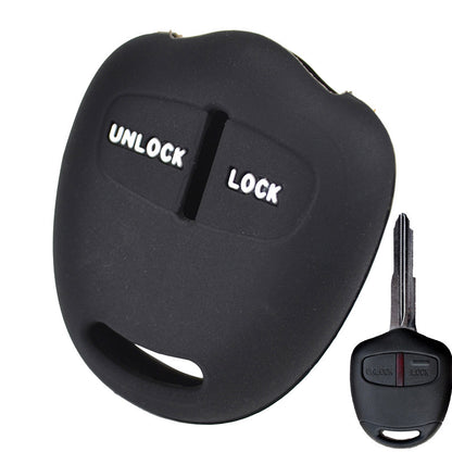 ya 5 8.7 Car Silicone Key Cover / Fob Case for Mitsubishi Lancer for Outlander