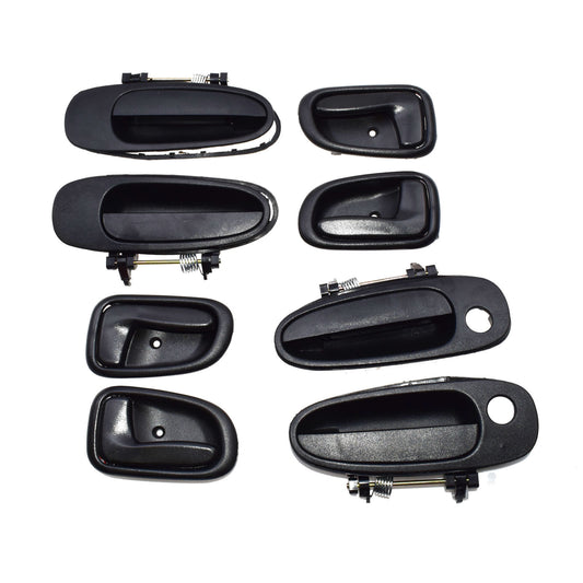 ya 5 8.7 Door handle black outdoor black interior kit 8 pieces for Toyota for Corolla 6920512130