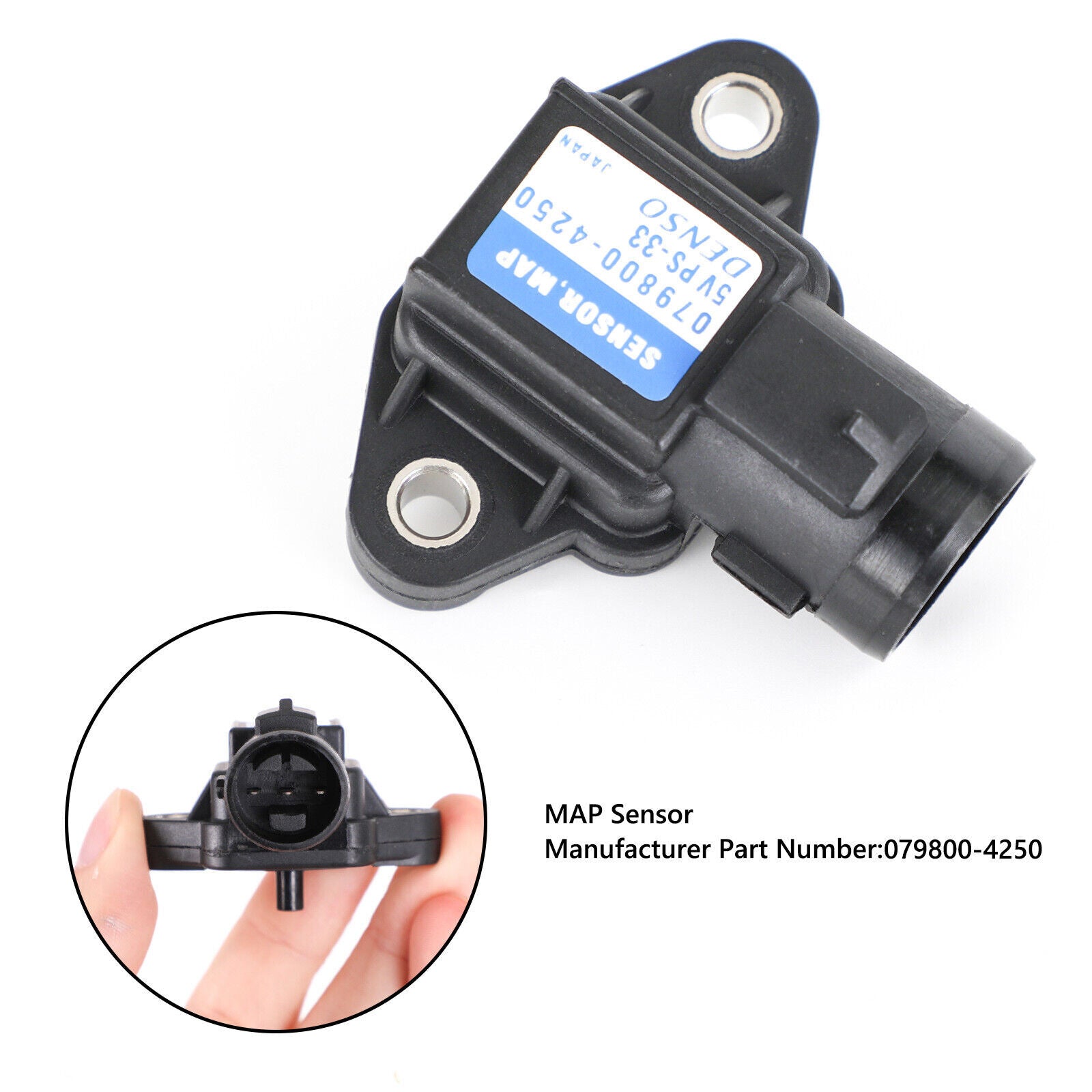 ya 1 8.5.2 Air Intake Pressure Sensor MAP Sensor 079800-3000 for Honda for Civic Accord T7