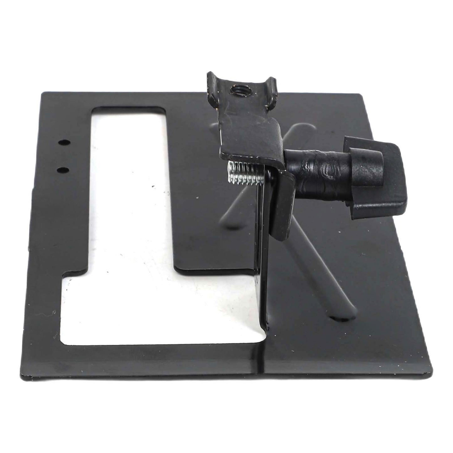 ya 17 2pcs Angle Grinder Stand Set with Adjustable Cutting Bracket Black Steel