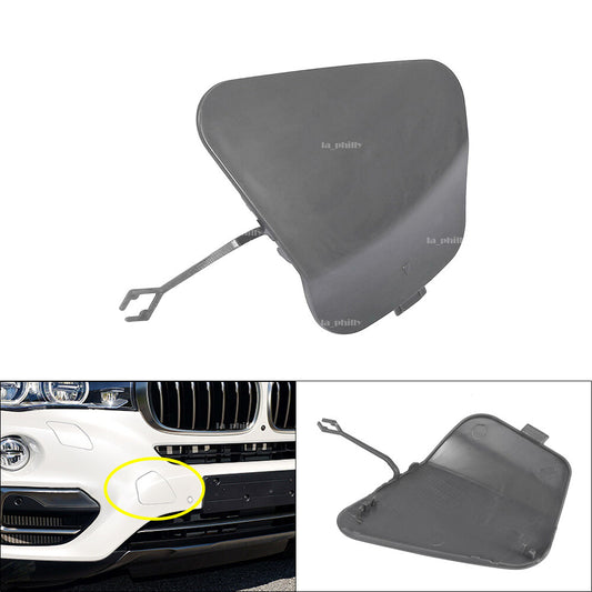 ya 27 6.18 Fit 2013-2018 for BMW X6 F16 Front Bumper Tow Hook Cover Cap Unpainted 51117422901