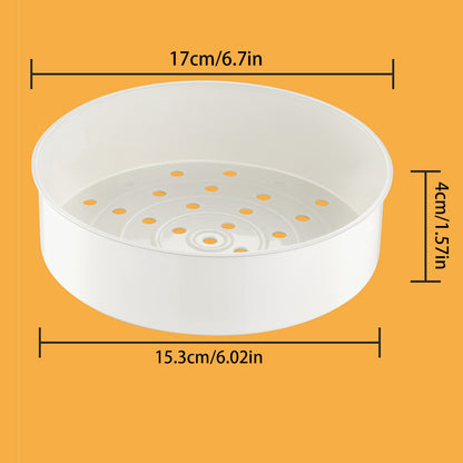 ya 25 2L Steam Basket Draining Holes Universal Steam Grid For Electric Cooker