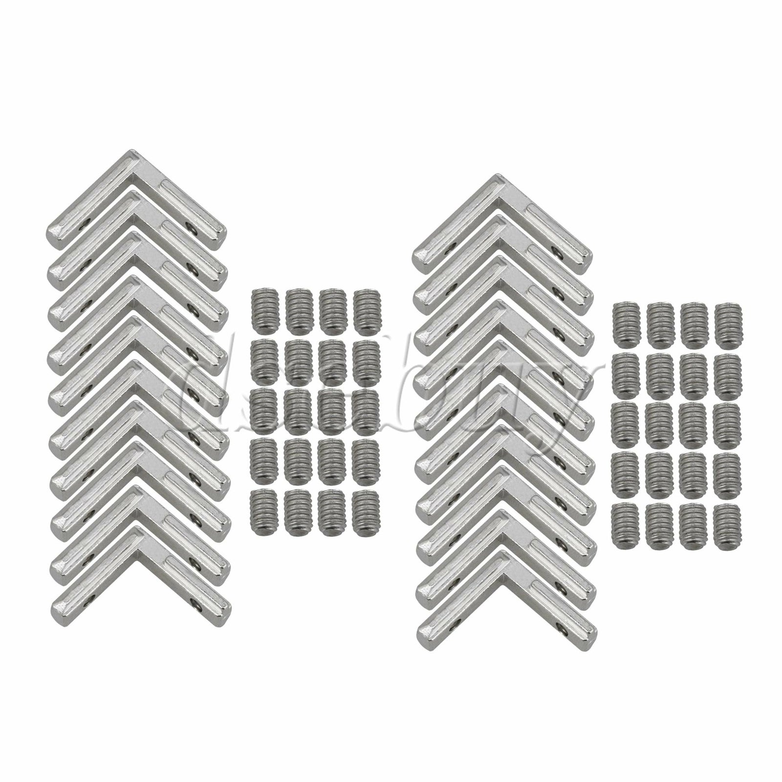 ya 26 20x Inside Corner Connector with Screws for 2020 Series Aluminum 