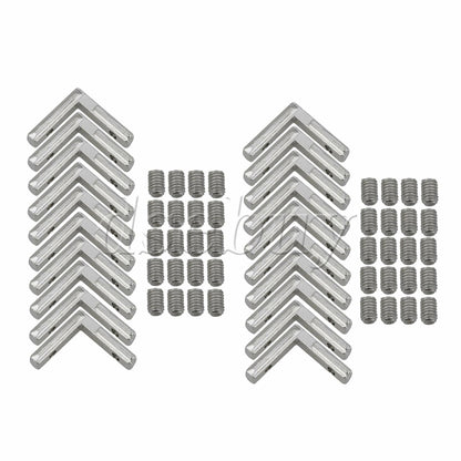 ya 26 20x Inside Corner Connector with Screws for 2020 Series Aluminum 
