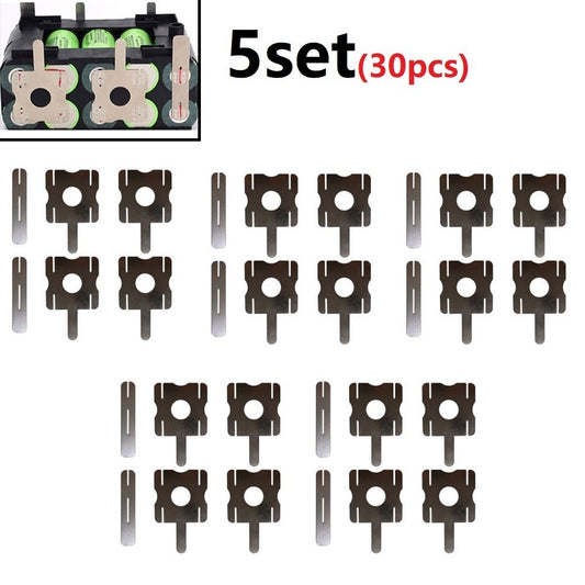 ya 25 5set(30pcs) Nickel Plated Steel Strap Strip Sheets for Battery Pack Spot Welding