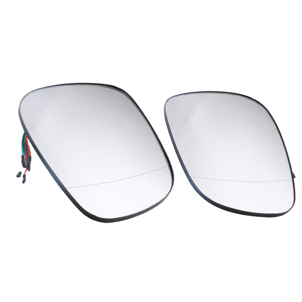 ya 3 6.25.2 Set of 2 Mirror Glass Left Right Fits for 2008-2015 for BMW X3 F25 X1 E84 Replaces