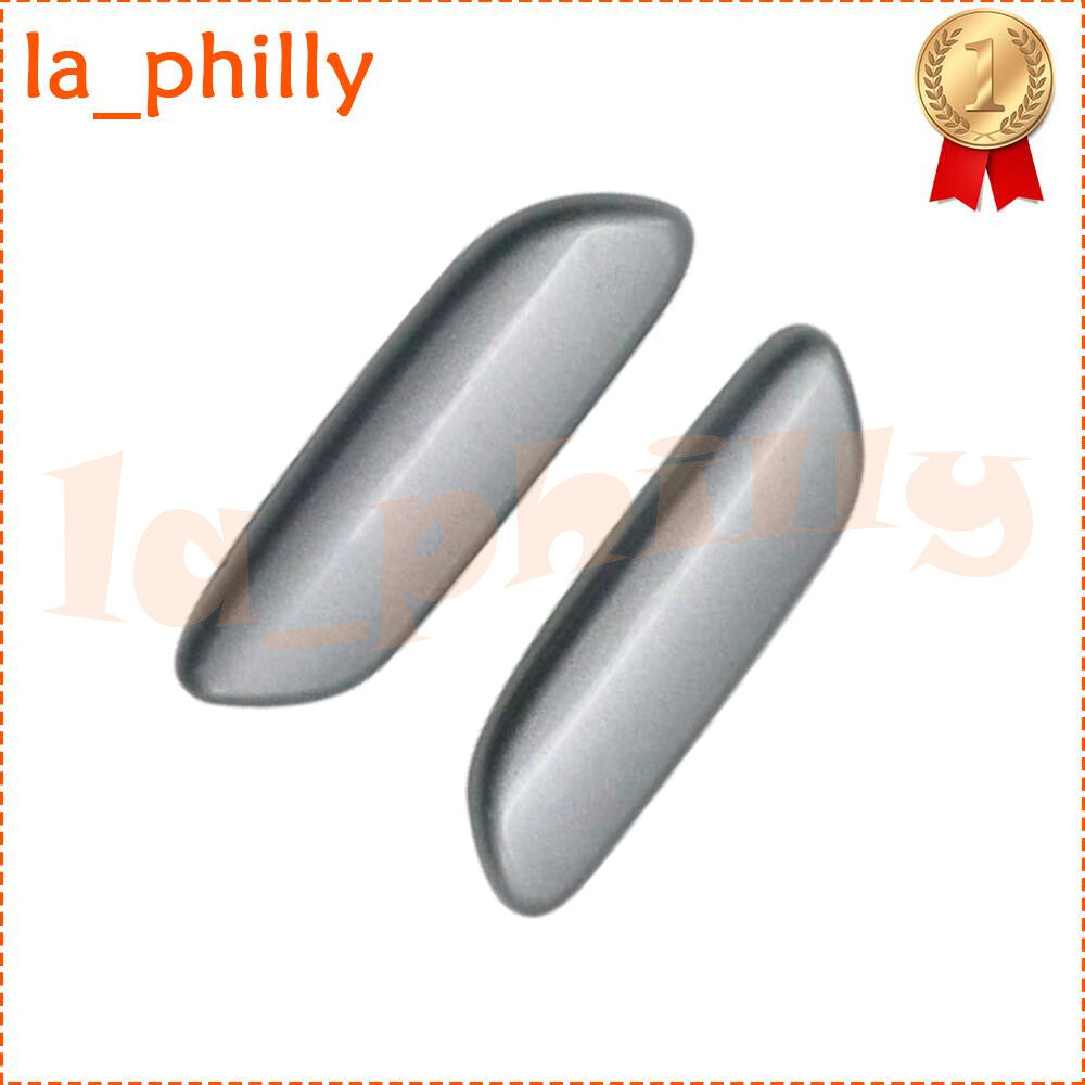 ya 27 6.18 RH&LH Headlight Washer Nozzle Pump Acuator Cover Silver for LEXUS IS250 IS300