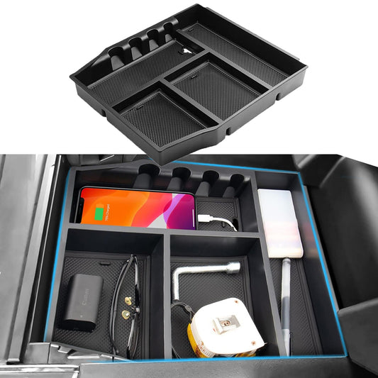 ya 8 5.26 Center Console Organizer for 2021-2024 for Ford F-150 Tray Storage Box Accessories
