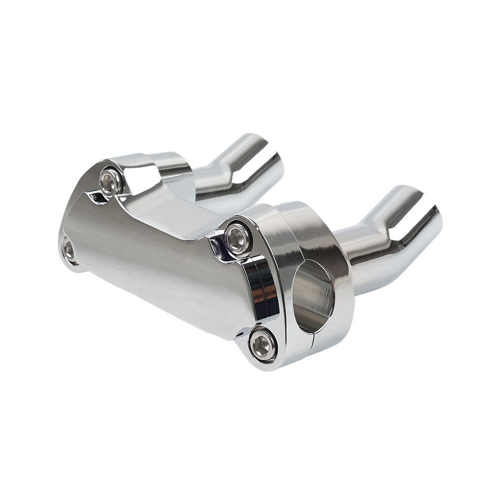 ya 5 8.7 for Harley Sportster XL Softail Dyna 1 Bar 3.5 Handlebar Riser Top Clamp Kit