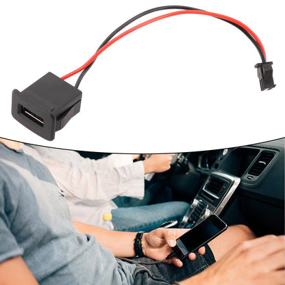ya 5 8.7 Wear Resistant and Long Lasting USB Female Power Socket for All Vehicles