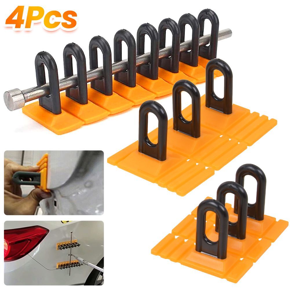 ya 11 10.28 Auto Body Repair Kit Puller Glue Tabs Set Car Paintless Dent Removal Tool 4