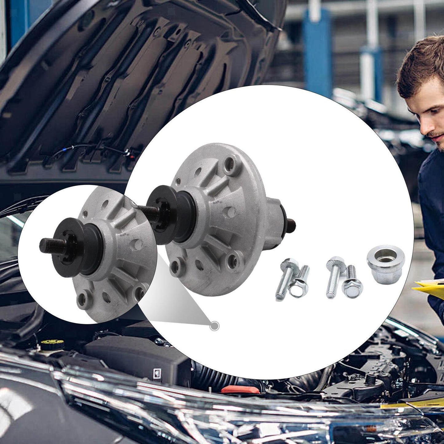 ya 14 Spindle Assembly Replaces Part AM137483 for x300 x304 x310