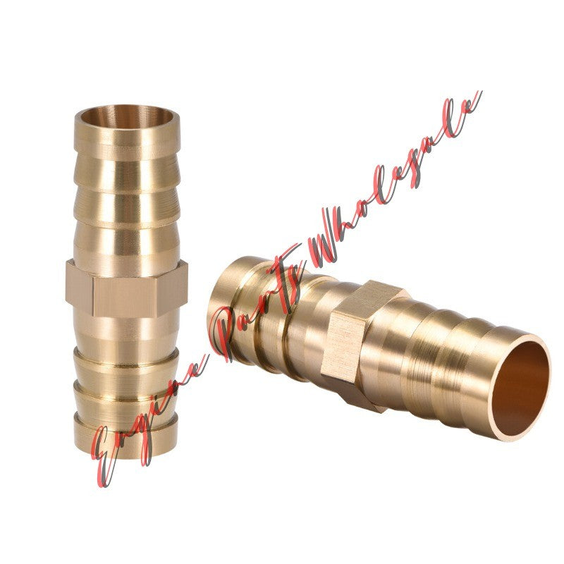 ya 16 16mm or 5/8 ID Brass Barb Splicer Fitting,Straight Barb Hose Fitting,2pcs