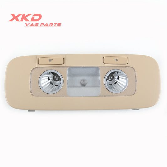 ya 1 6.30 Light Brown Rear Interior Roof Reading Light for VW for JETTA for Passat 3C0947291E