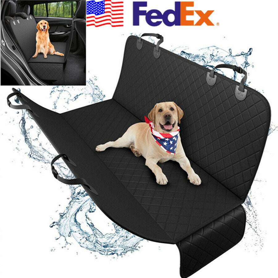 ya 12 5.22 1x Waterproof Car Rear Back for Seat Cover Pet Mat Hammock Cushion Protector Nonslip