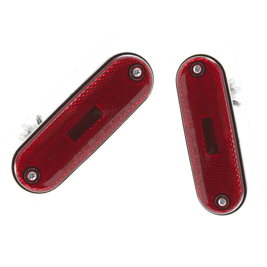 ya 12 5.22.2 Pair Rear Reflector Side Marker Lamp with bulbs for Toyota for RAV4 Rav-4 1996--2000
