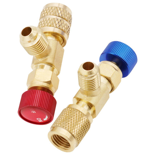 ya 12 5.22.2 2Pcs Charging Valves Air Conditioning Attachment