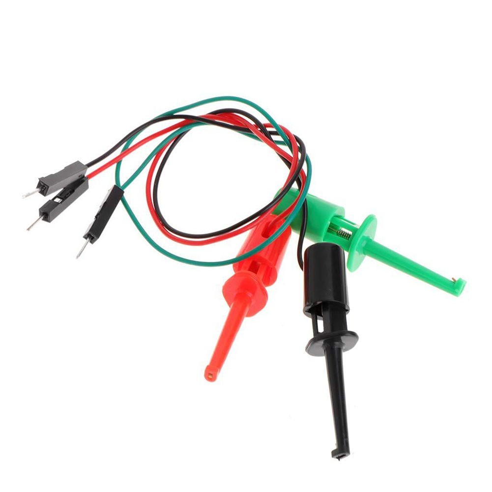ya 16 6pcs Hook Test Clips for Transistor Testing and Electronic Repair Tools
