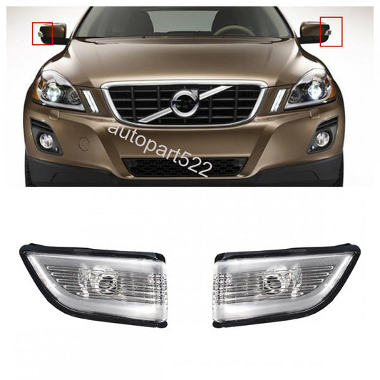ya 4 6.17.2 Applicable to for Volvo XC60 2008 - 2014 Double side mirror turn signal indicator flashing
