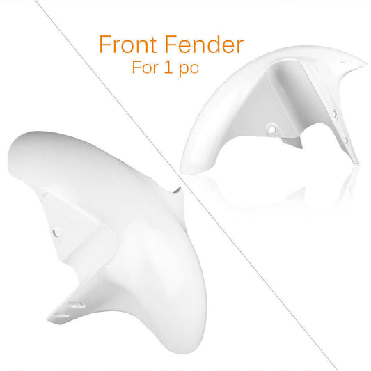 ya 7 6.10.2 for Yamaha 1998 1999 2000 2001 YZF R1 ABS Unpainted Front Fender Fairing Cowl