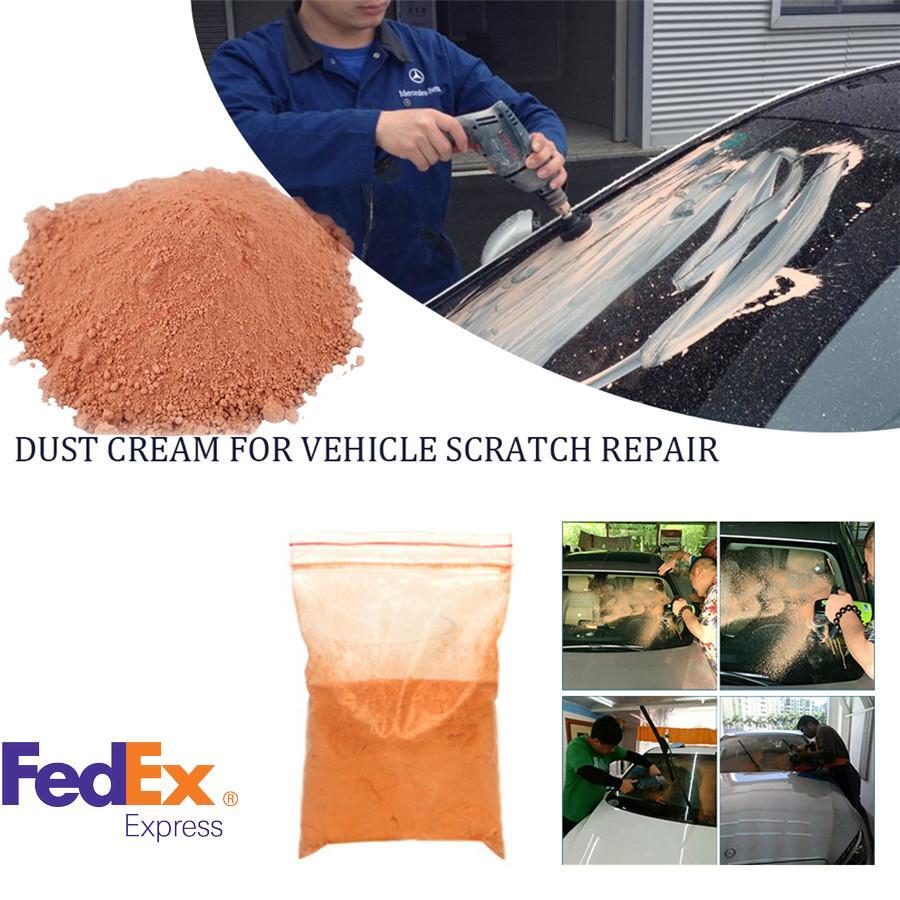 ya 5 8.7 1Set Deep Scratch Remover Auto Car Glass Polishing Kit 8 Oz Cerium Oxide Powder