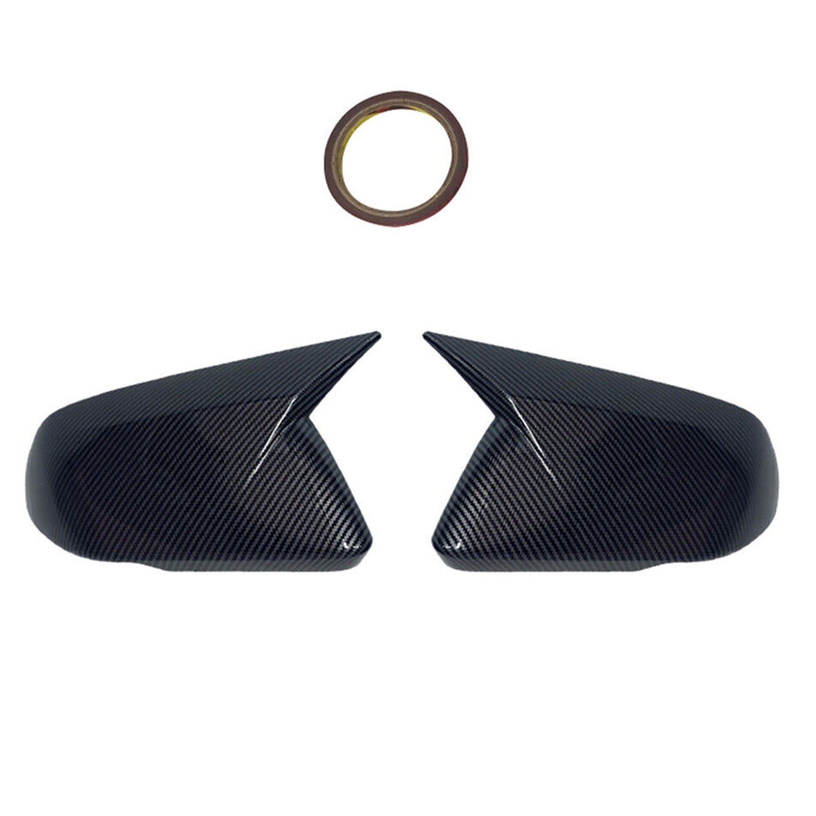 ya 1 8.5.3 Suitable for 2015^2022 for Mustang Carbon Fiber M Corner Mirror Caps. ^