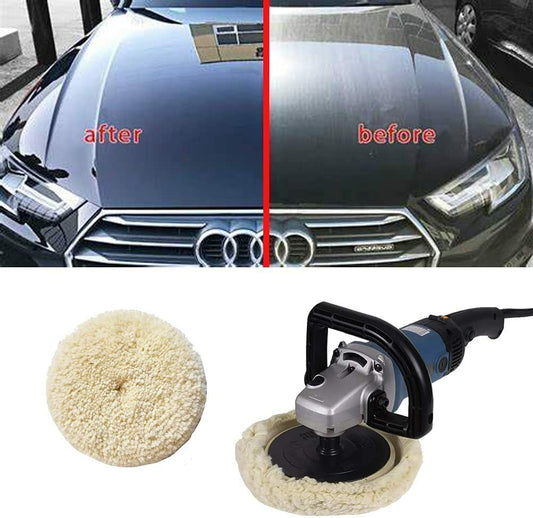 ya 12 5.22.2 Packaging 5 inch wool polishing pads - Detail polishing pads polishing machine buffer 
