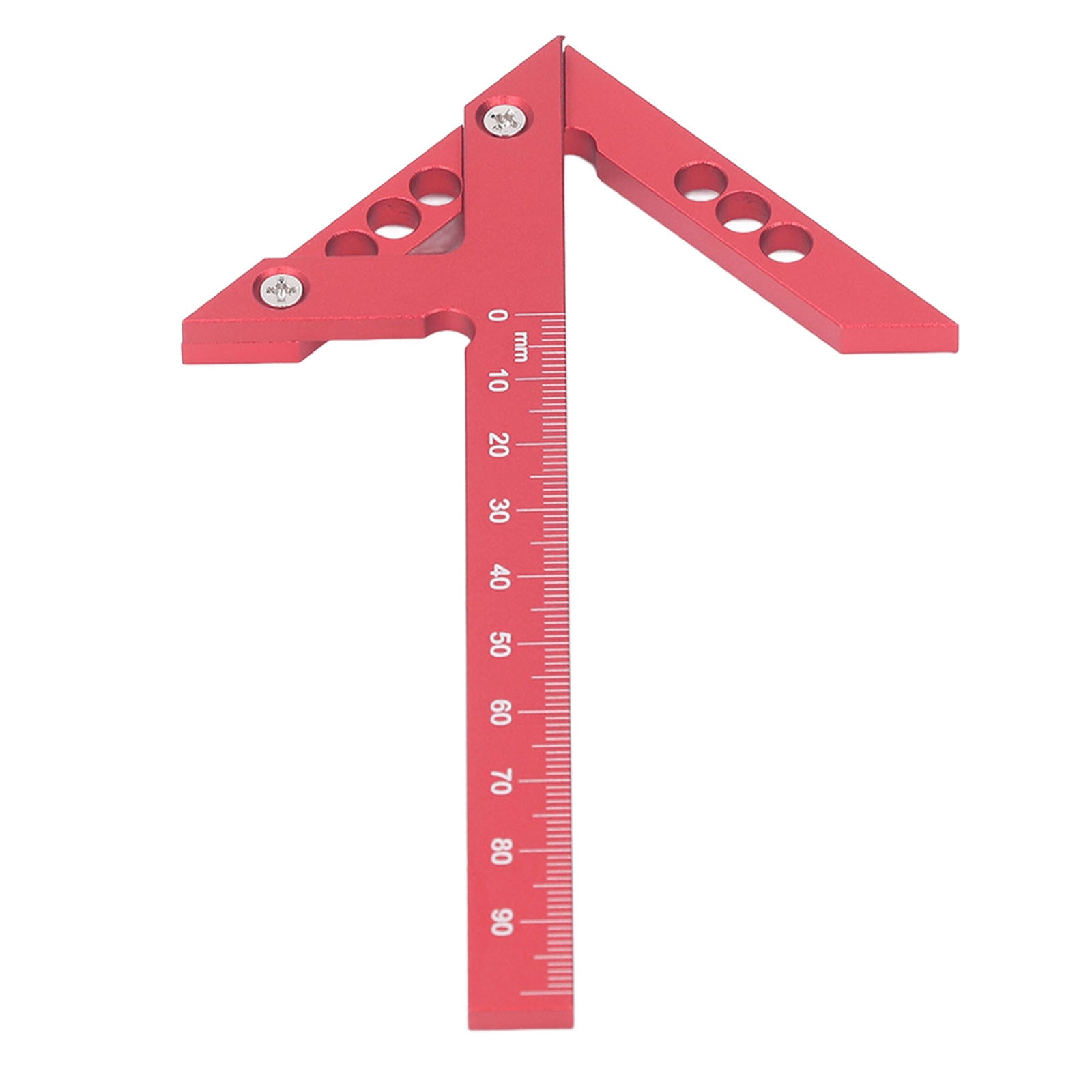 ya 14 Center Line Scriber Aluminum Alloy Center Finder 45¡«Angle Scribing Gauge