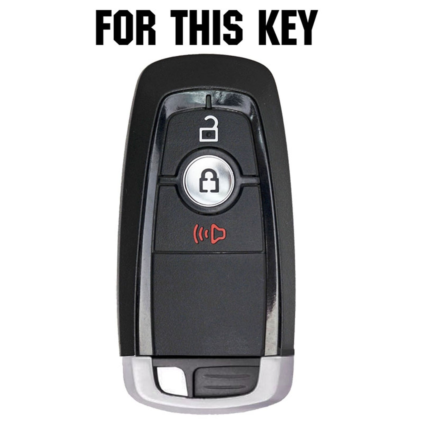ya 5 8.7 Key Fob Car Chain Case Cover Shell for Ford f Series Fusion Escape Edge Ranger