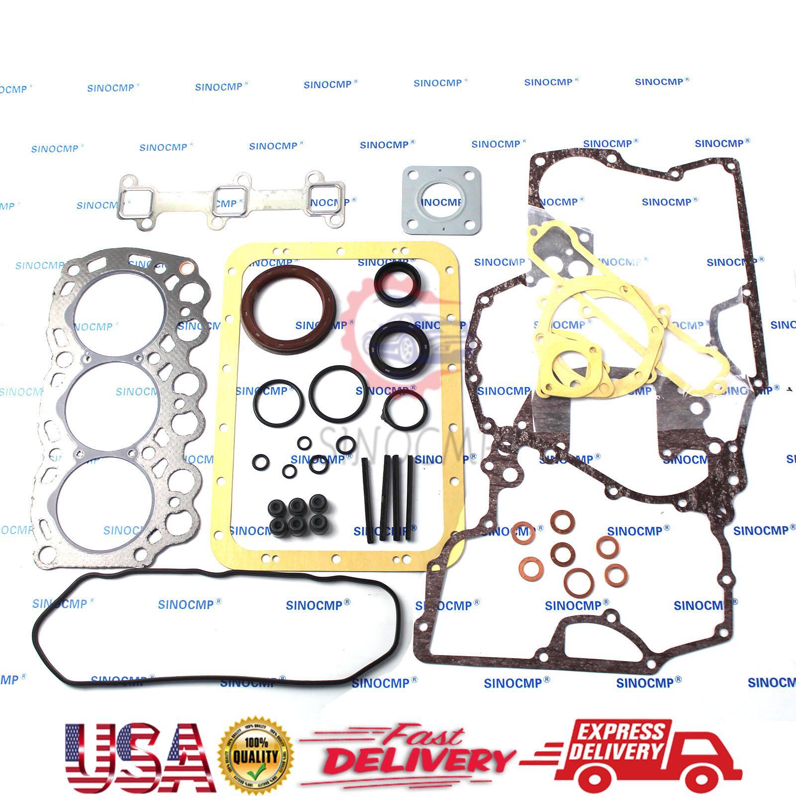 ya 27 7.2 Engine Overhaul Gasket Kit For L3E for Mitsubishi Diesel Tractor Loader  Generator