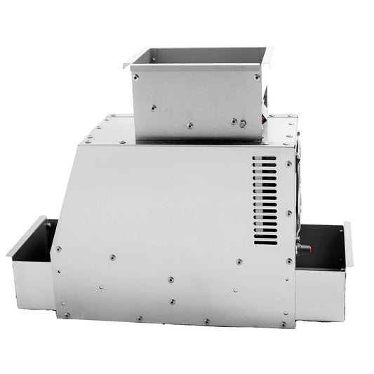 New Double Drawer Electric Grain Cleaning Winnower Grain Thrower Wind Sheller