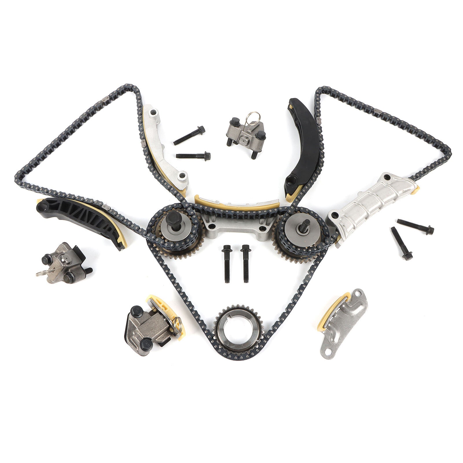ya 10 5.28 Timing Chain Kit for Chevrolet for Buick for Pontiac for Cadillac for Saturn 3.6L/3.0L 9-0753S